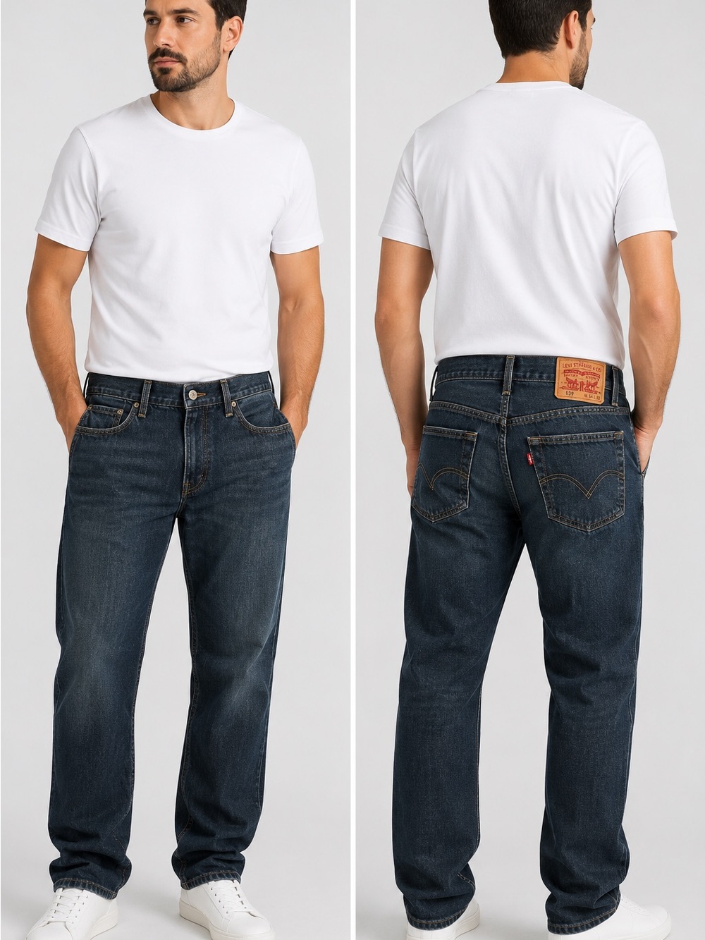 Levi's Men's Indigo Straight Jeans